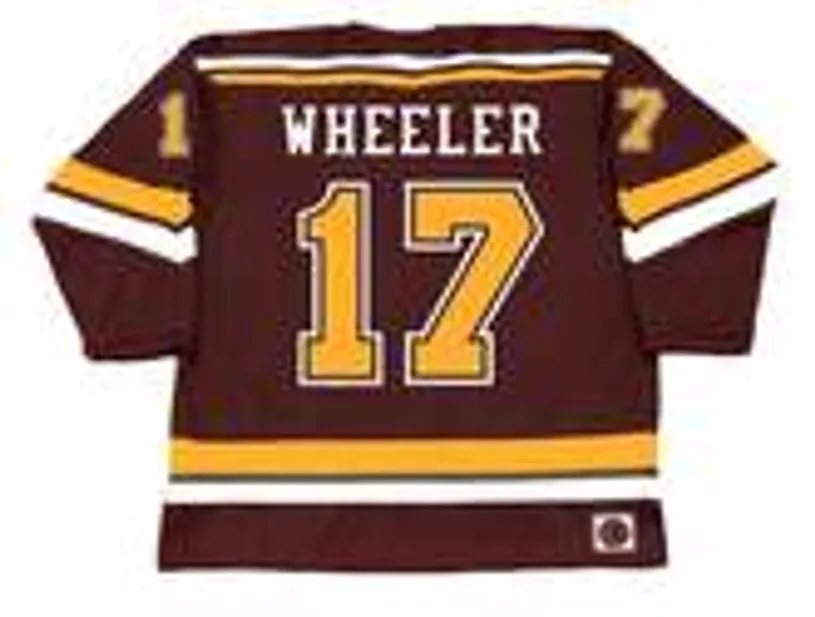 BLAKE WHEELER Minnesota Gophers 2007 NCAA Throwback Hockey Jersey 