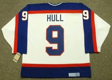 BOBBY HULL Winnipeg Jets 1978 CCM Vintage Throwback Home NHL Jersey 