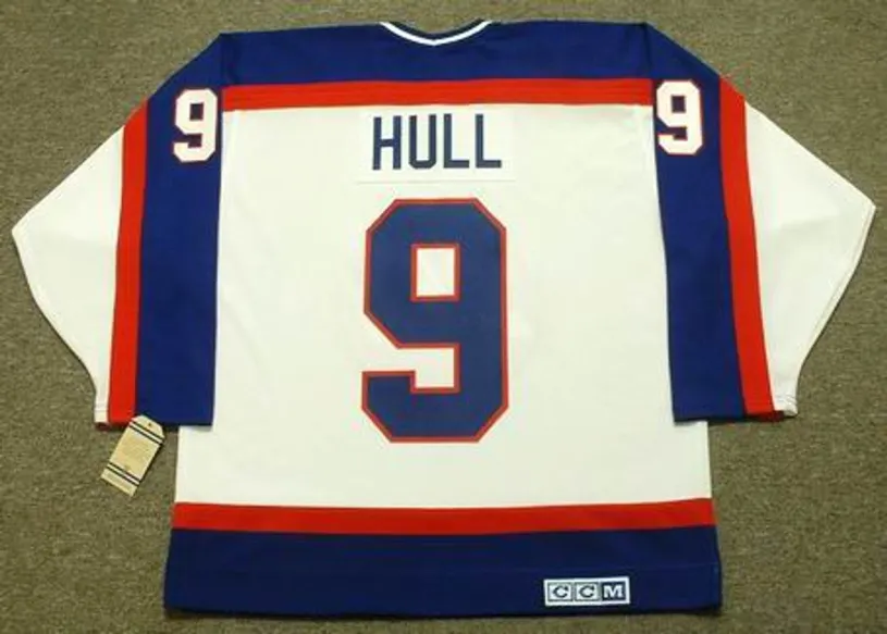 BOBBY HULL Winnipeg Jets 1978 CCM Vintage Throwback Home NHL Jersey 