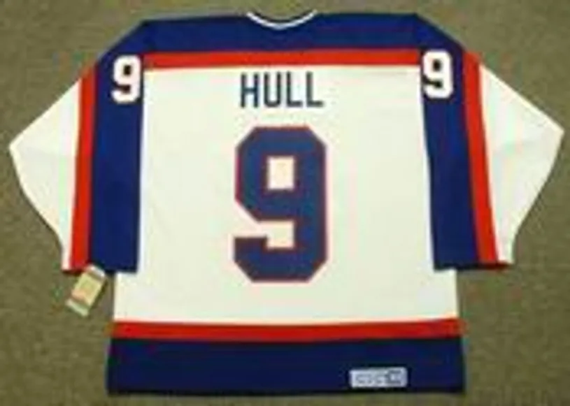 BOBBY HULL Winnipeg Jets 1978 CCM Vintage Throwback Home NHL Jersey 