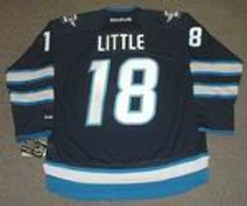 BRYAN LITTLE Winnipeg Jets 2014 REEBOK Throwback NHL Hockey Jersey 