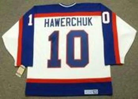 DALE HAWERCHUK Winnipeg Jets 1989 Home CCM NHL Vintage Throwback Jersey 