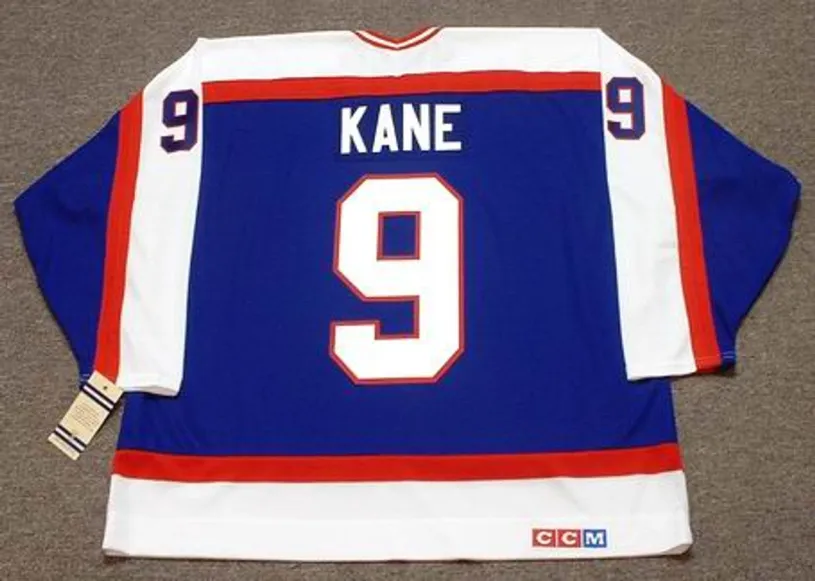 EVANDER KANE Winnipeg Jets 1980’s CCM Vintage Throwback NHL Hockey Jersey 