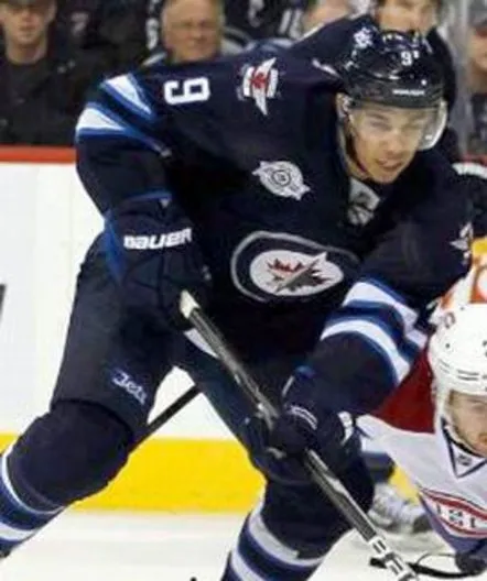 EVANDER KANE Winnipeg Jets 1980’s CCM Vintage Throwback NHL Hockey Jersey 