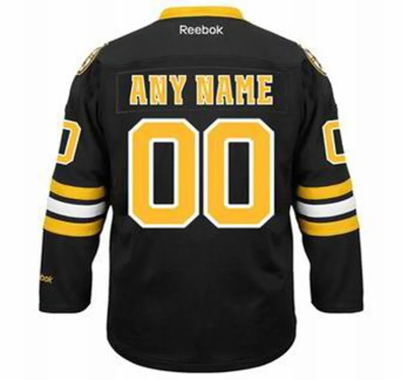 BOSTON BRUINS 2012 Reebok Throwback Jersey Customized “Any Name & Number(s)” 