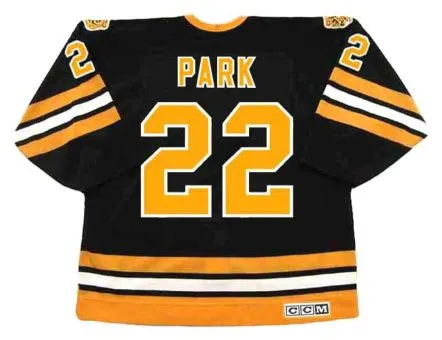 BRAD PARK Boston Bruins 1978 CCM Vintage Throwback NHL Hockey Jersey 