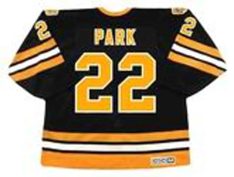 BRAD PARK Boston Bruins 1978 CCM Vintage Throwback NHL Hockey Jersey 