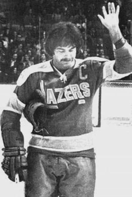 DEREK SANDERSON Philadelphia Blazers WHA 1973 Throwback Hockey Jersey 