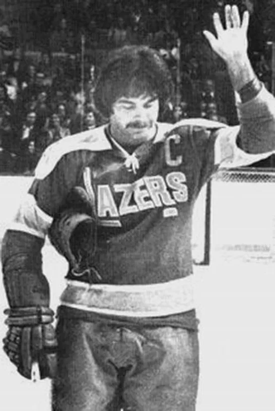 DEREK SANDERSON Philadelphia Blazers WHA 1973 Throwback Hockey Jersey 