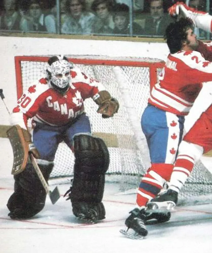 GERRY CHEEVERS Team Canada 1974 Nike Throwback WHA Hockey Jersey 