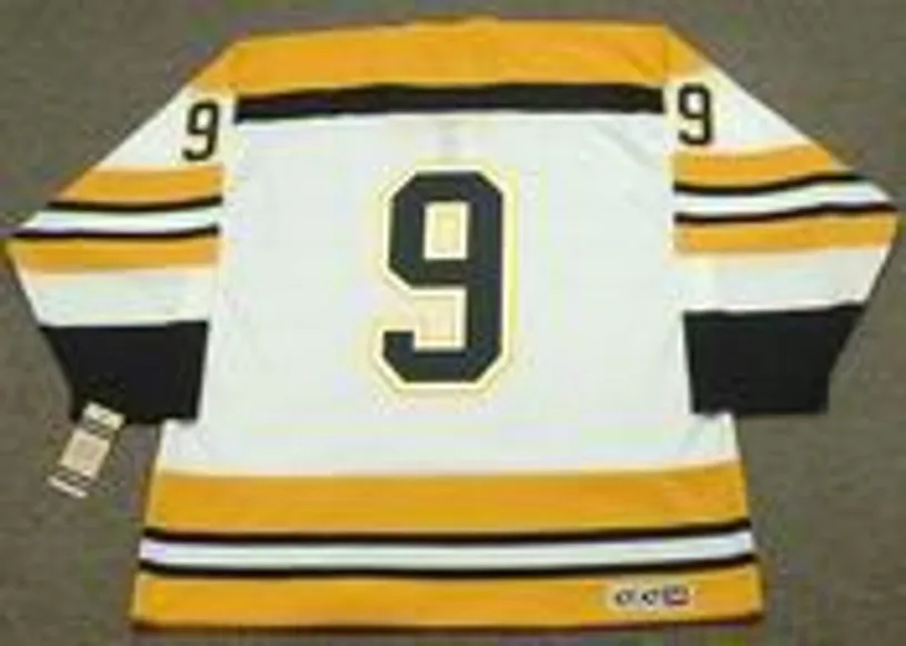 JOHNNY BUCYK Boston Bruins 1972 CCM Vintage Throwback Home NHL Hockey Jersey 