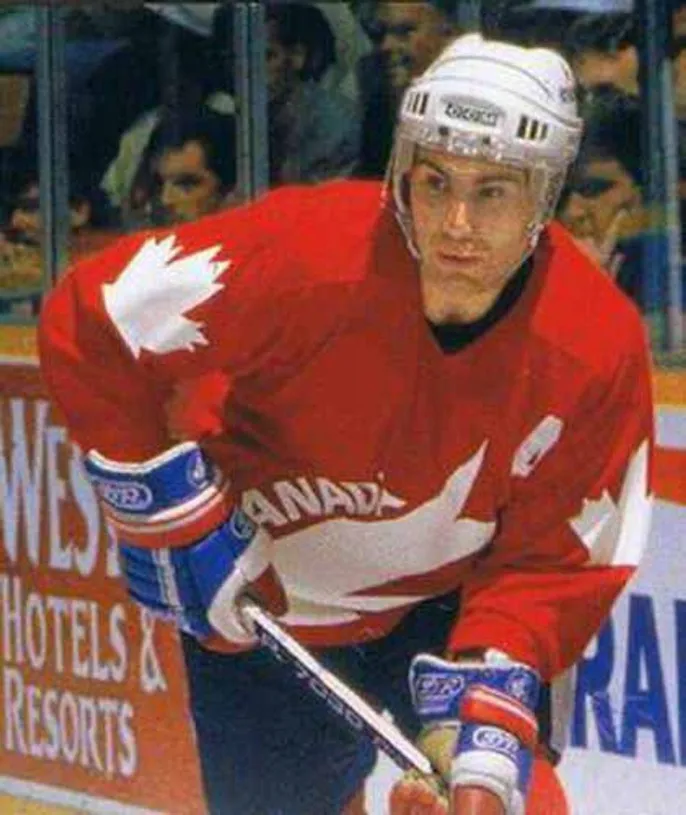 RAYMOND BOURQUE 1987 Team Canada Nike Vintage Throwback Hockey Jersey 