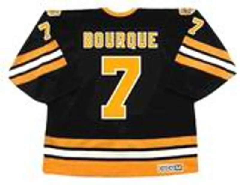 RAYMOND BOURQUE Boston Bruins 1982 CCM Vintage Away NHL Hockey Jersey 