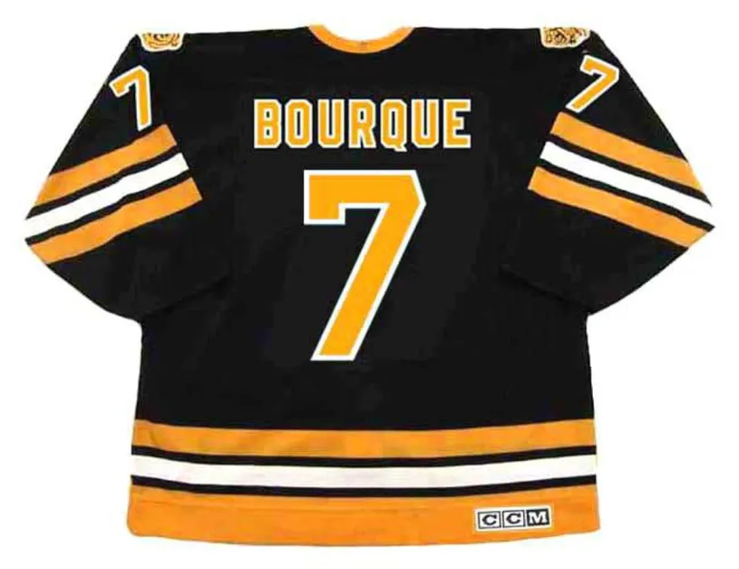 RAYMOND BOURQUE Boston Bruins 1987 CCM Vintage Away NHL Hockey Jersey 