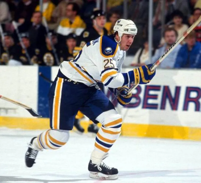 DAVE ANDREYCHUK Buffalo Sabres 1992 Home CCM Vintage NHL Throwback Jersey 