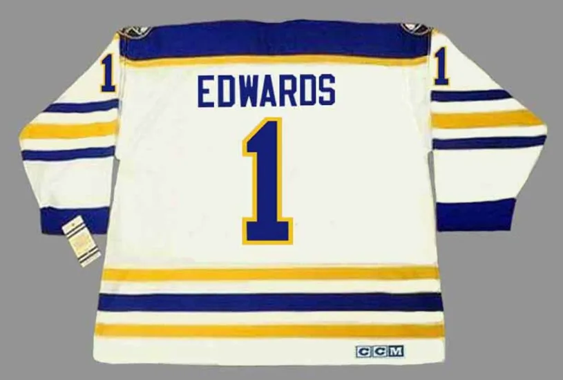 DON EDWARDS Buffalo Sabres 1978 Home CCM Throwback NHL Hockey Jersey 