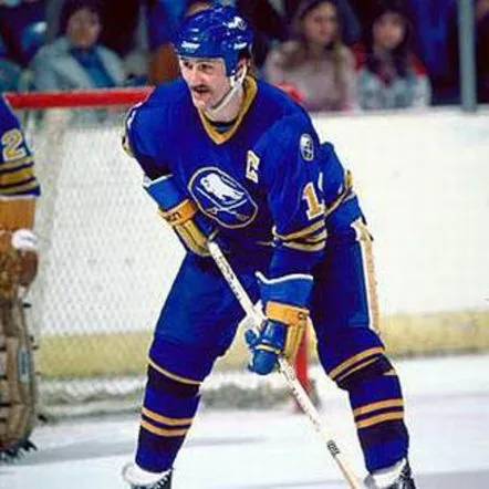 GILBERT PERREAULT Buffalo Sabres 1984 Away CCM Vintage Throwback Hockey Jersey 