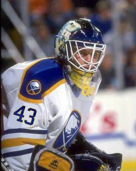 MARTIN BIRON Buffalo Sabres 1995 Home CCM Vintage Throwback Hockey Jersey 