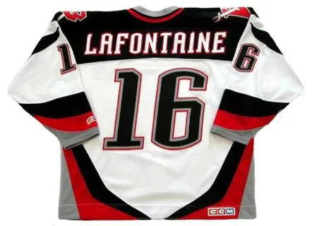 PAT LAFONTAINE Buffalo Sabres 1996 CCM Throwback Home NHL Hockey Jersey 