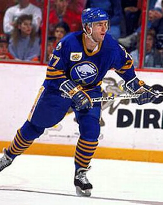 PIERRE TURGEON Buffalo Sabres 1989 CCM Vintage Throwback Away NHL Hockey Jersey 