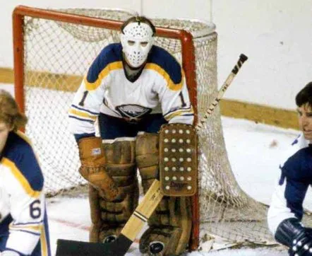 ROGER CROZIER Buffalo Sabres 1974 Home CCM Throwback NHL Hockey Jersey 