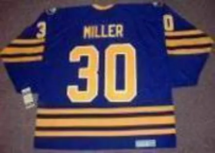 RYAN MILLER Buffalo Sabres 2006 CCM Vintage Throwback NHL Hockey Jersey 