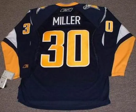 RYAN MILLER Buffalo Sabres 2006 REEBOK Throwback NHL Hockey Jersey 