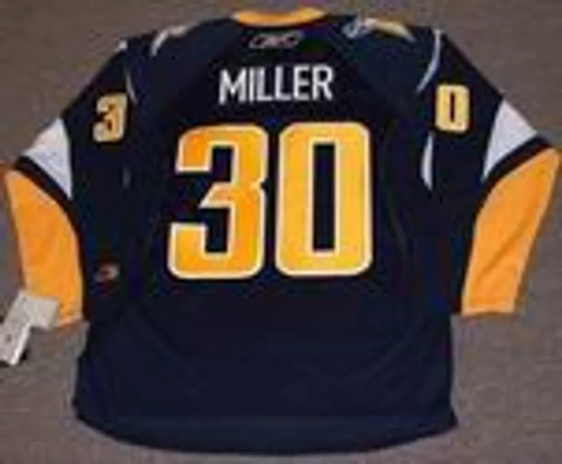 RYAN MILLER Buffalo Sabres 2006 REEBOK Throwback NHL Hockey Jersey 