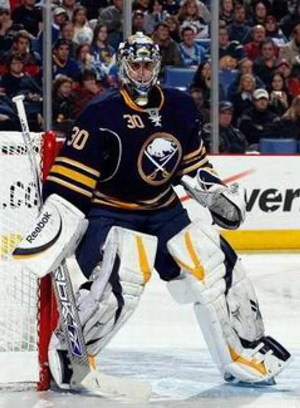 RYAN MILLER Buffalo Sabres 2010 REEBOK Throwback NHL Hockey Jersey 