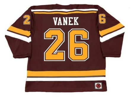 THOMAS VANEK Minnesota Gophers 2003 NCAA Throwback Hockey Jersey 