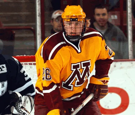 THOMAS VANEK Minnesota Gophers 2003 NCAA Throwback Hockey Jersey 