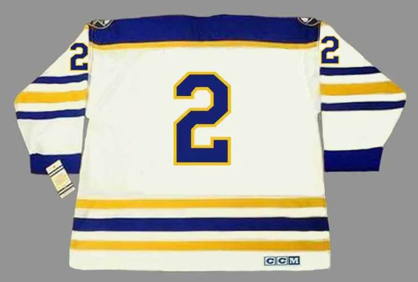 TIM HORTON Buffalo Sabres 1973 Home CCM Throwback NHL Hockey Jersey 
