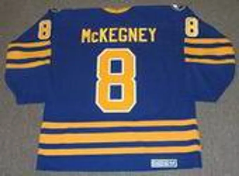 TONY McKEGNEY Buffalo Sabres 1980 CCM Vintage Throwback NHL Hockey Jersey 