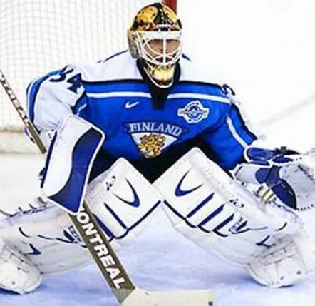 MIIKKA KIPRUSOFF Team Finland Nike Olympic Throwback Hockey Jersey 