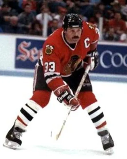 DIRK GRAHAM Chicago Blackhawks 1990 CCM Throwback NHL Hockey Jersey 