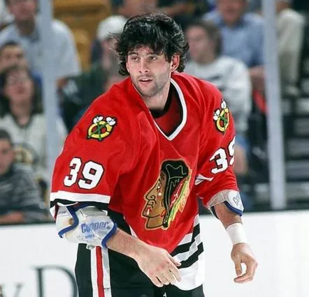 ENRICO CICCONE Chicago Blackhawks 1996 CCM Throwback NHL Hockey Jersey 