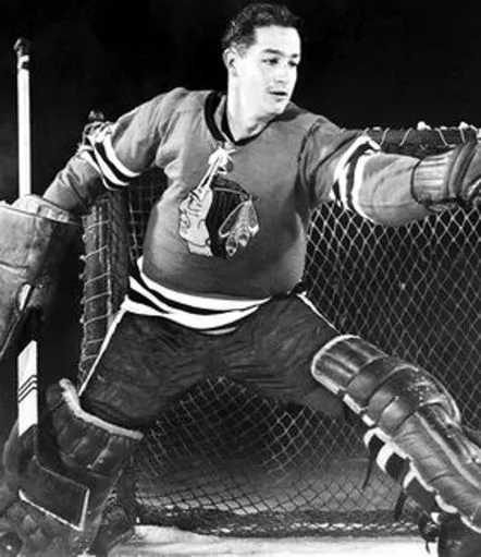 GLENN HALL Chicago Blackhawks 1963 CCM Vintage Throwback NHL Jersey 