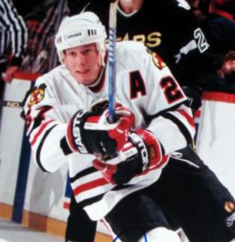 JEREMY ROENICK Chicago Blackhawks 1994 CCM Throwback Home NHL Hockey Jersey 