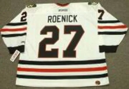JEREMY ROENICK Chicago Blackhawks 1994 CCM Throwback Home NHL Hockey Jersey 