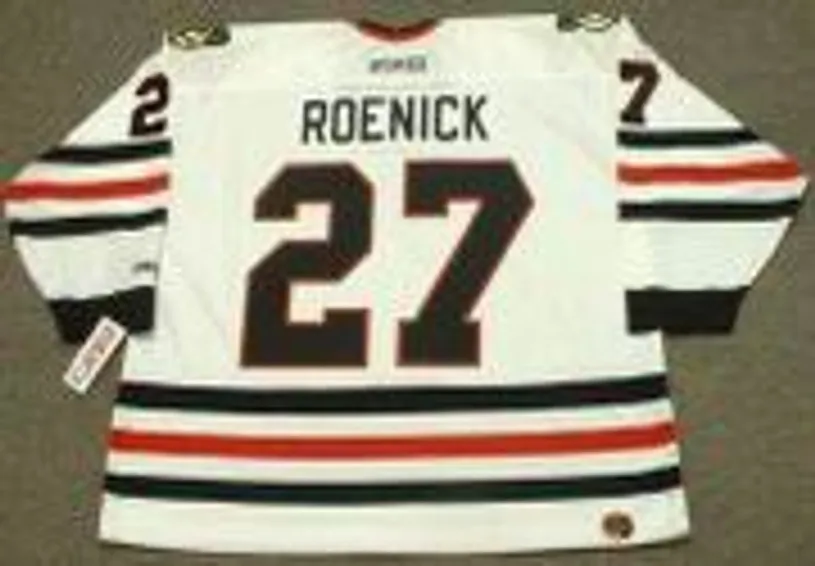 JEREMY ROENICK Chicago Blackhawks 1994 CCM Throwback Home NHL Hockey Jersey 