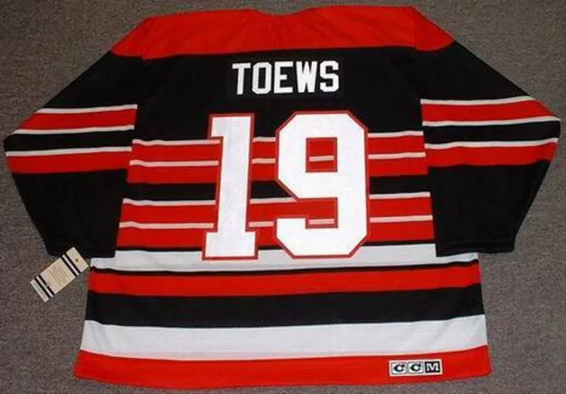 JONATHAN TOEWS Chicago Blackhawks 1940’s CCM Throwback Away Hockey Jersey 
