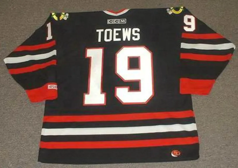 JONATHAN TOEWS Chicago Blackhawks 2009 CCM Alternate Throwback NHL Jersey 