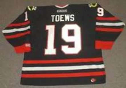 JONATHAN TOEWS Chicago Blackhawks 2009 CCM Alternate Throwback NHL Jersey 