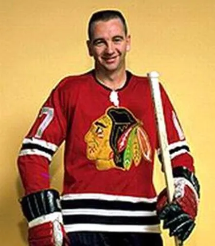 KENNY WHARRAM Chicago Blackhawks 1963 CCM Vintage Throwback NHL Jersey 