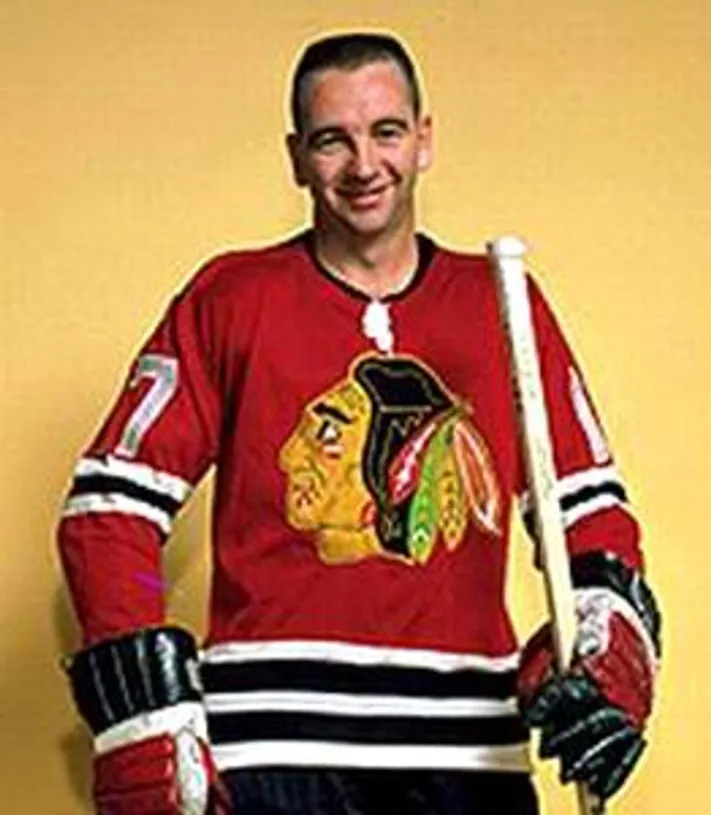 KENNY WHARRAM Chicago Blackhawks 1963 CCM Vintage Throwback NHL Jersey 