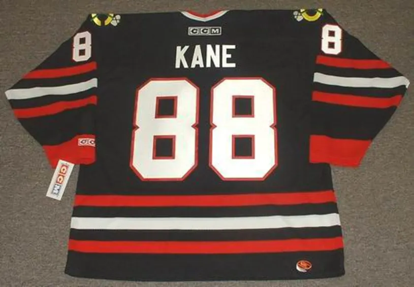PATRICK KANE Chicago Blackhawks 2009 CCM Alternate Throwback NHL Jersey 