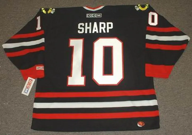PATRICK SHARP Chicago Blackhawks 2009 CCM Alternate Throwback NHL Jersey 