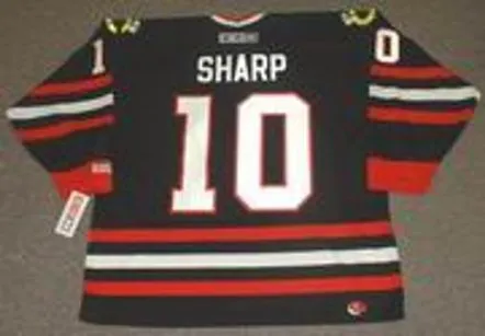 PATRICK SHARP Chicago Blackhawks 2009 CCM Alternate Throwback NHL Jersey 