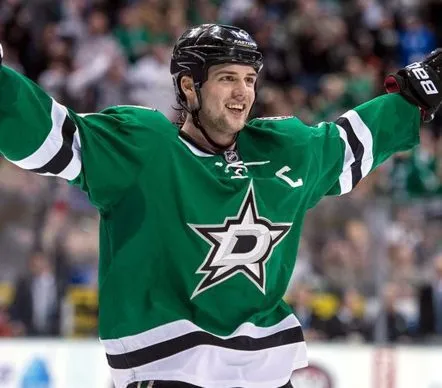 JAMIE BENN Dallas Stars 2015 REEBOK Throwback Home NHL Hockey Jersey 