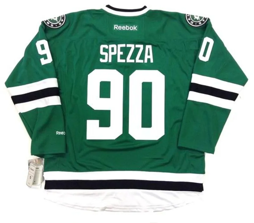 JASON SPEZZA Dallas Stars 2015 REEBOK Throwback Home NHL Hockey Jersey 